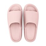 indoor slippers, 淺粉-24cm, large