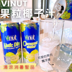 【今晚饗吃】Vinut-果粒椰子汁325ml(固9.6g)