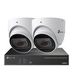 TP-LINK 昌運監視器組合 VIGI NVR1004H-4P 4路主機+ 400萬網路攝影機*2, , large