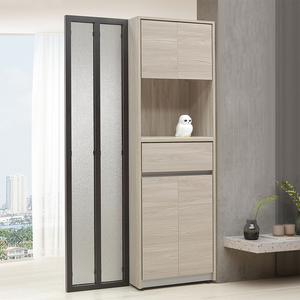 【Homelike】喜家居雪杉色3.5尺屏風櫃(2504),  【Homelike】喜家居雪杉色3.5尺屏風櫃(2504)