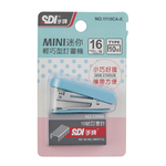 【SDI 手牌】迷你 輕巧型 訂書機 附針 顏色隨機 /卡 1110CA-X(10號訂書機), , large