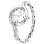 SWAROVSKI 施華洛世奇 Dextera 迷人曲線手鐲式水晶手錶 女錶-29mm(5700996), , large