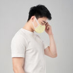 【DRX達特世】醫用3D彈力口罩-繽紛系列-成人50入 彈性寬耳帶  修飾臉型款, , large