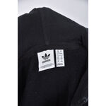 (M) adidas質感棉質連帽黑色長袖上衣二手衣, , large