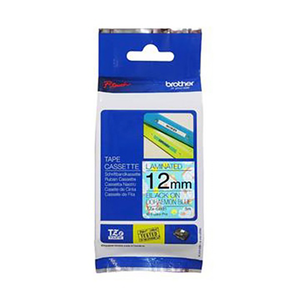 【 BROTHER】兄弟牌  哆啦A夢藍底黑字 12mmx5M 卡通護貝標籤帶 / 包 TZe-GB31