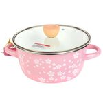 Sakura  binaural soup pot group, , large