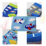 【BVD】飛上雲端1/2童襪-B327.B328短襪, , large