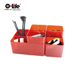 【O-Life】Stacking Storage Box-B013 White Model, , large