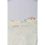 (S) uniqlo棉質圓領白色短袖上衣二手衣, , large