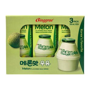 Binggrae哈密瓜牛奶(保久調味乳)200ml