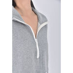 (S) moma質感棉質高領灰色洋裝二手衣, , large