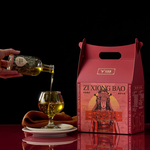 [年節預售12/31陸陸續續發貨]白沙屯媽祖 媽保安康香擔禮盒 冷壓初榨苦茶油100ml*1瓶+鮮果鮮榨山茶油100ml * 1瓶, , large