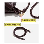 SPRING-時尚手工編織半月肩背包 簡約質感編織月牙肩背包-多色, , large