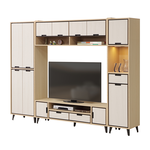 【唯熙傢俱】雷莎原木雙色8.3尺電視櫃, , large