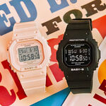 CASIO 卡西歐 BABY-G 纖薄輕巧 人氣經典電子錶-奶茶 BGD-565-4, , large