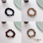 【Gulicc】古莉可 髮圈 高彈力 水鑽髮圈 4入裝, , large