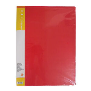【箱購】高級60頁資料冊(24入/箱)-紅色