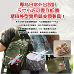 [日日好物]日本Eikyu-佩戴式物理驅趕輔助仿真模型小紅蜻蜓妹飾品1入/橘盒-別針款(戶外露營釣魚配件,爬山運動飛行小生物防範,便攜蜻蜓造型胸針), , large
