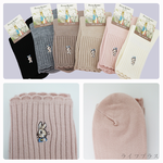 比得兔精繡羊毛少女襪-22~25cm-SK37501/37502/37503-6雙, , large