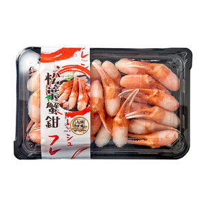 日本鳥取縣熟凍松葉蟹鉗(每盒淨重約260克)因各地區供貨商不同，實際出貨包裝以出貨店庫存為準。