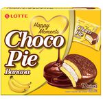 LOTTE Choco Pie-Banana flavor, , large
