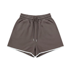 雲感輕棉短褲-淺咖M~XL