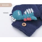 兒童造型羽絨保暖手套 兒童手套 掀蓋手套 保暖兒童手套 手套 OD-LM002【旺達棉品】, , large