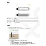 昌運監視器 SP009P 突波保護器 高清影像 PoC 避雷器 (BNC 頭) 影像解析度800萬畫素, , large