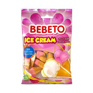 Bebeto Ice Cream Jelly Gum Candy