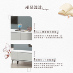 【Hampton 漢汀堡】熱尼6.6尺玻璃長櫃, , large