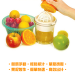 金德恩 GS MALL 台灣製造 400ml 兩用水果榨汁器 果泥製作 量杯 壓汁器 簡易手動榨汁 果汁擠壓 壓榨器 柳丁壓汁器, , large