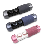 BTE30 Metal Space Capsule eFashion Compact Portable Wireless Bluetooth Earbuds, , large