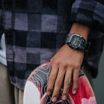 CASIO 卡西歐 G-SHOCK 街頭原創塗鴉藝術 經典方形電子錶  DW-5000SS-1, , large