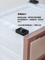 【誠宜居家】(山茶紅-38面寬) 五層抽屜式附輪收納櫃(收納櫃 五層收納櫃 收納箱 收納 臥室收納櫃), 山茶紅, large