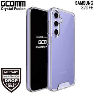GCOMM 三星 S23 FE 晶透軍規防摔殼 Crystal Fusion