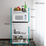 1pull-out panel, 3 drawers,4-tier shelf, , large