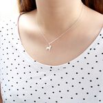 【Angel & Me】Chihuahua Dog s925 sterling silver necklace Birthday gift, , large
