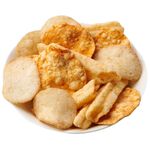 Lemon salt and pepper flavored crisps, , large