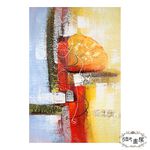 【御畫房】 手繪無框油畫-鳳凰花開 60x90cm, , large