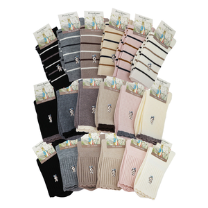 比得兔精繡羊毛少女襪-22~25cm-SK37501/37502/37503-12雙
