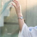 CITIZEN 星辰 光動能極簡手鍊女錶-珍珠貝x銀/28mm EM0631-83D, , large