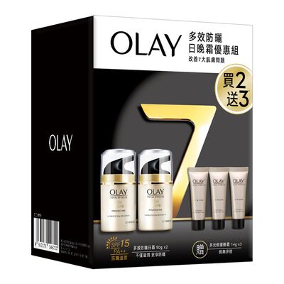 OLAY多元修護日霜2入優惠組
