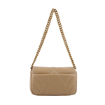 MARC JACOBS THE J MARC 縫線小羊皮翻蓋迷你二用包/駝色, , large