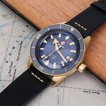RADO 雷達 庫克船長青銅自動機械腕錶-42mm R32504205, , large