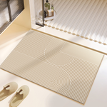 Nano suede soft diatomaceous earth water-absorbent anti-slip floor mat, , large