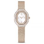 SWAROVSKI 施華洛世奇 Matrix 方形切割水晶八角米蘭帶手錶 女錶-30x25mm(5732501), , large