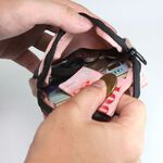 【YUN JOIN】TWILL-時尚零錢包-藍色 隨身包 小包 證件包 鑰匙圈 禮物 開學季, , large