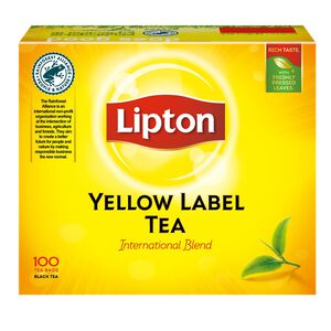 Lipton Yellow Black Tea 2g X100