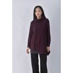 (S) madammay高領兩件式紫色長袖上衣二手衣, , large