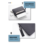 SOLIS 德克薩斯系列  15.7吋筆電保護套-牛仔黑, , large